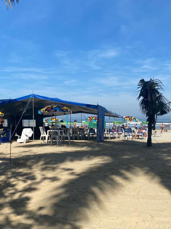 Apartamento Agradavel Em Santos Na Rua Da Praia. 外观 照片